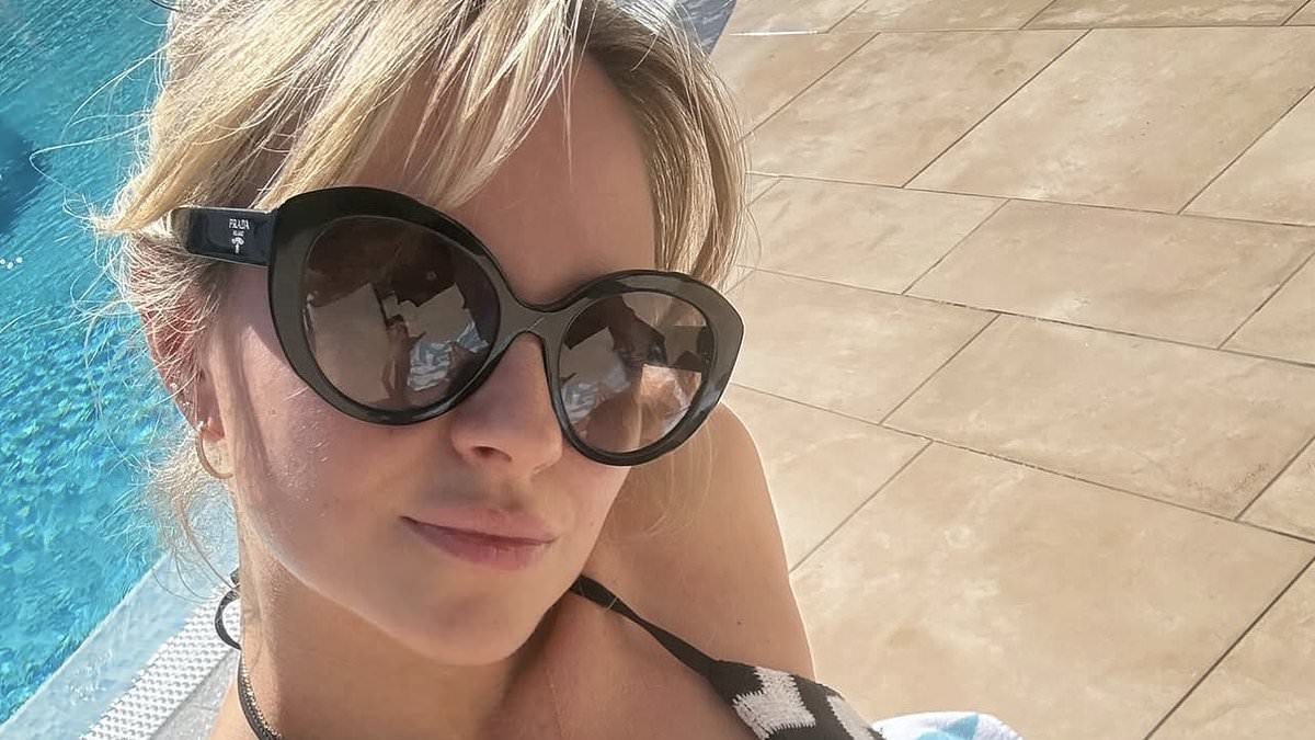 Coronation Street's Tina O'Brien, 42, flaunts her incredible figure in skimpy bikini as she enjoys sun-kissed getaway with son Beau, 11
