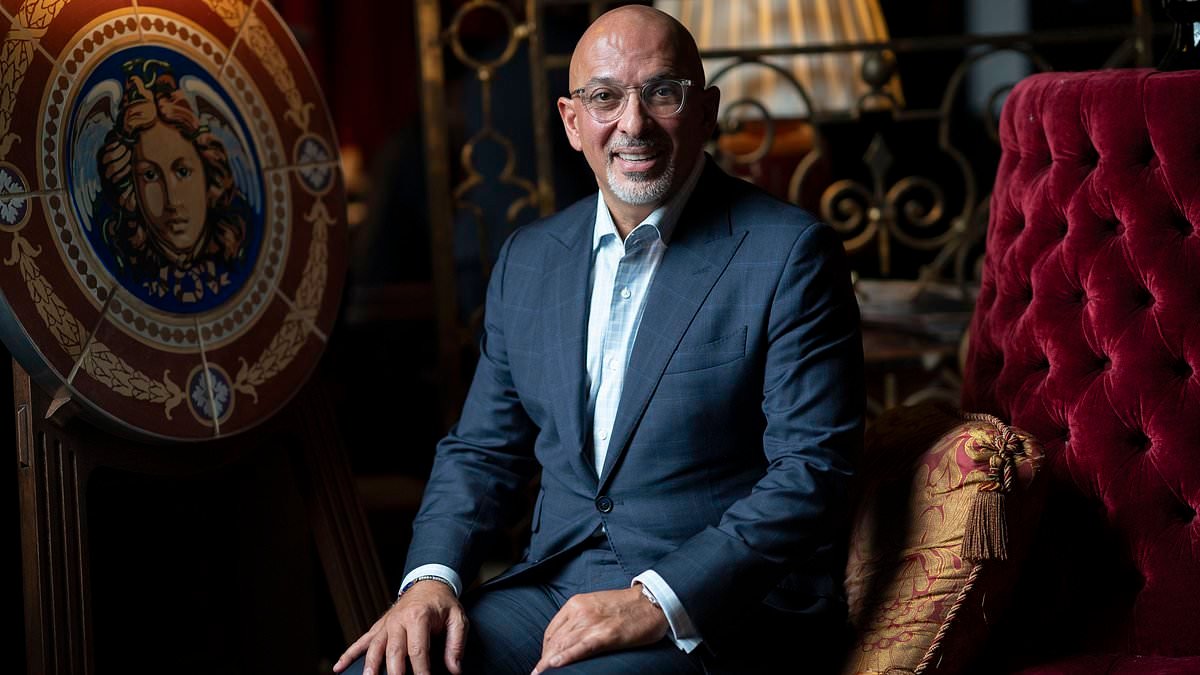 ANDREW PIERCE: Nadhim Zahawi sells up - so is he headed for the Lords?