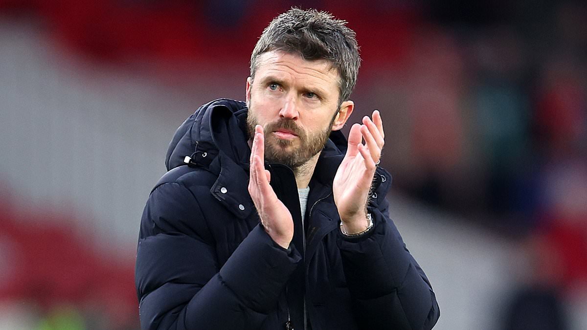 Michael Carrick LEADS the race for Man United interim job: Legend is frontrunner after impressive interview with club bosses while Ole Gunnar Solskjaer remains in contention... and decision could be made TODAY