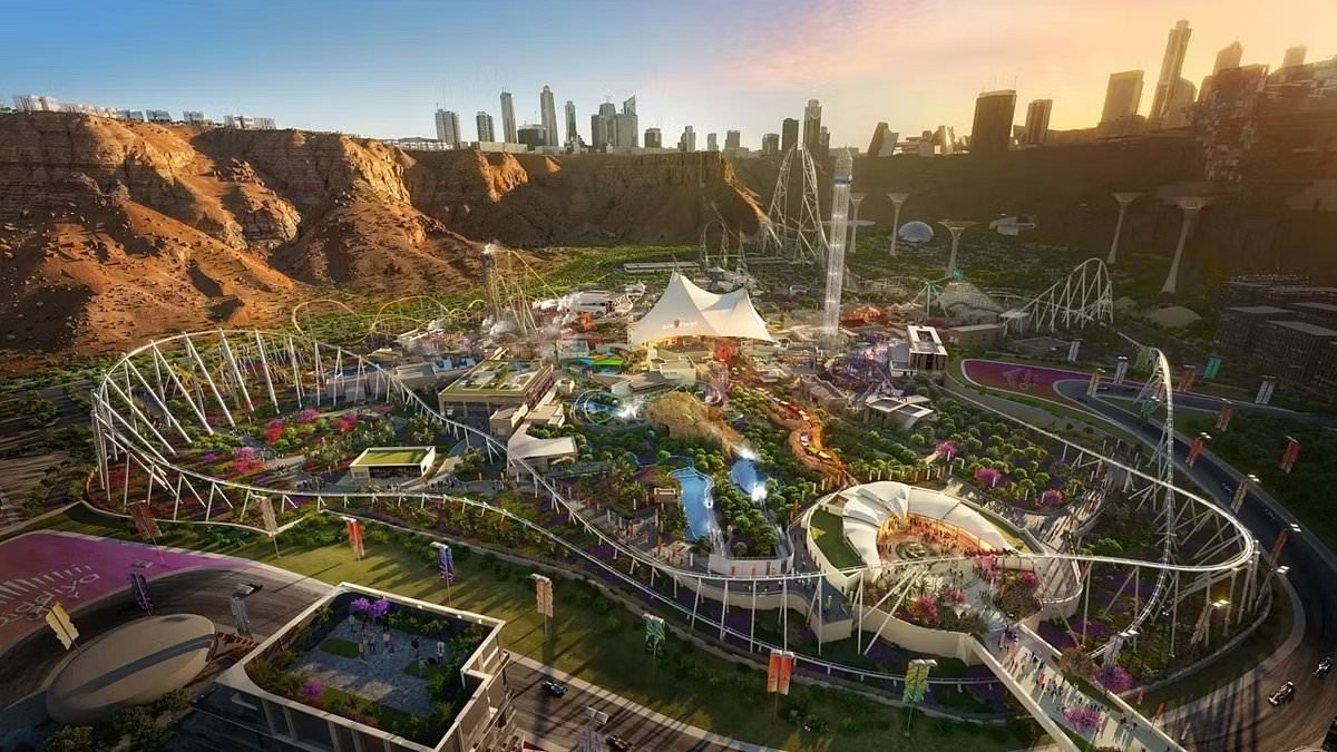 World's tallest, fastest and longest roller coaster opens at new $1 billion theme park
