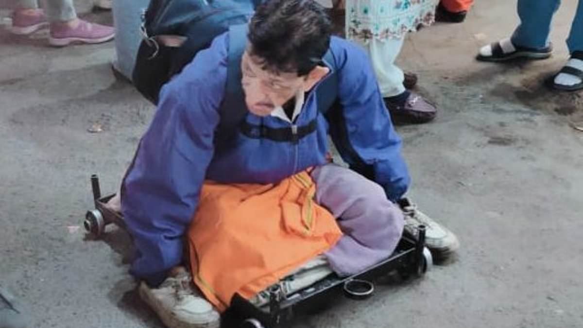 India's real-life slumdog millionaire: Beggar with leprosy is helped off the streets only to reveal he owns three properties, a car and auto rickshaws that he rents out