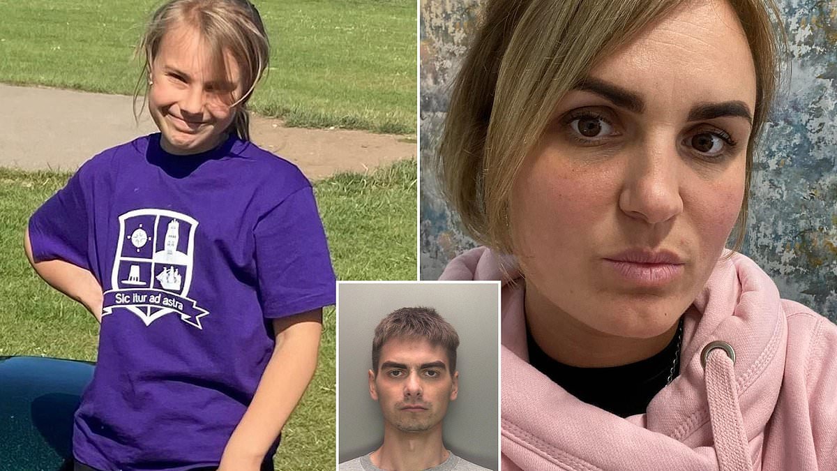 'She was still clutching her hula hoop': Mother of nine-year-old girl fatally stabbed by schizophrenic on the street describes in heartbreaking detail her final moments