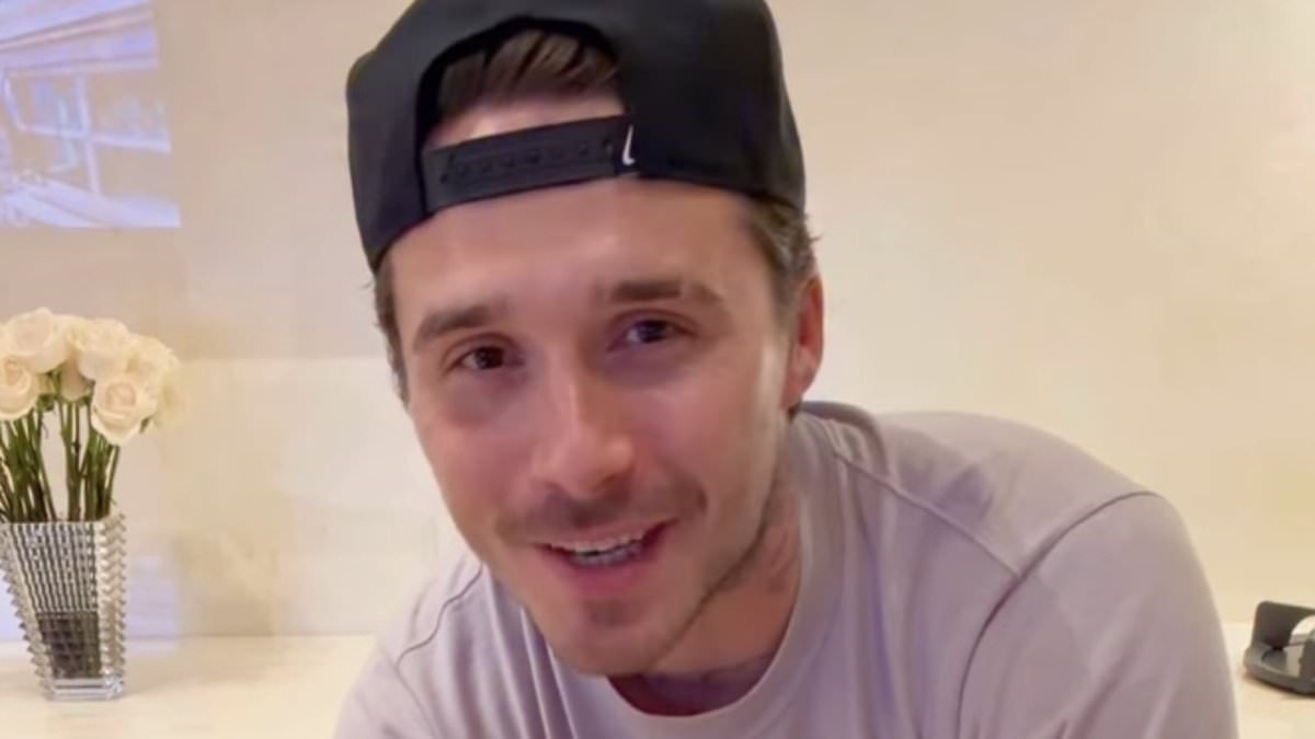 Brooklyn Beckham gets back in the kitchen with his 'special spaghetti bolognese' as he shares his first cooking video since scathing statement on family feud