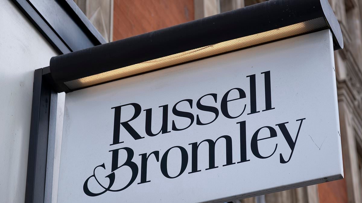Russell & Bromley SAVED from collapse - but more than 30 stores and hundreds of jobs still at risk