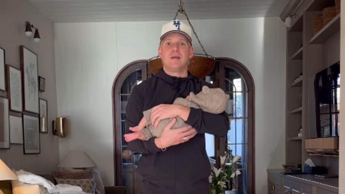 Jamie Laing bows to mumfluencers and says he will 'never be as tired as my wife' after sparking outrage over 'insensitive' post about Sophie Habboo 