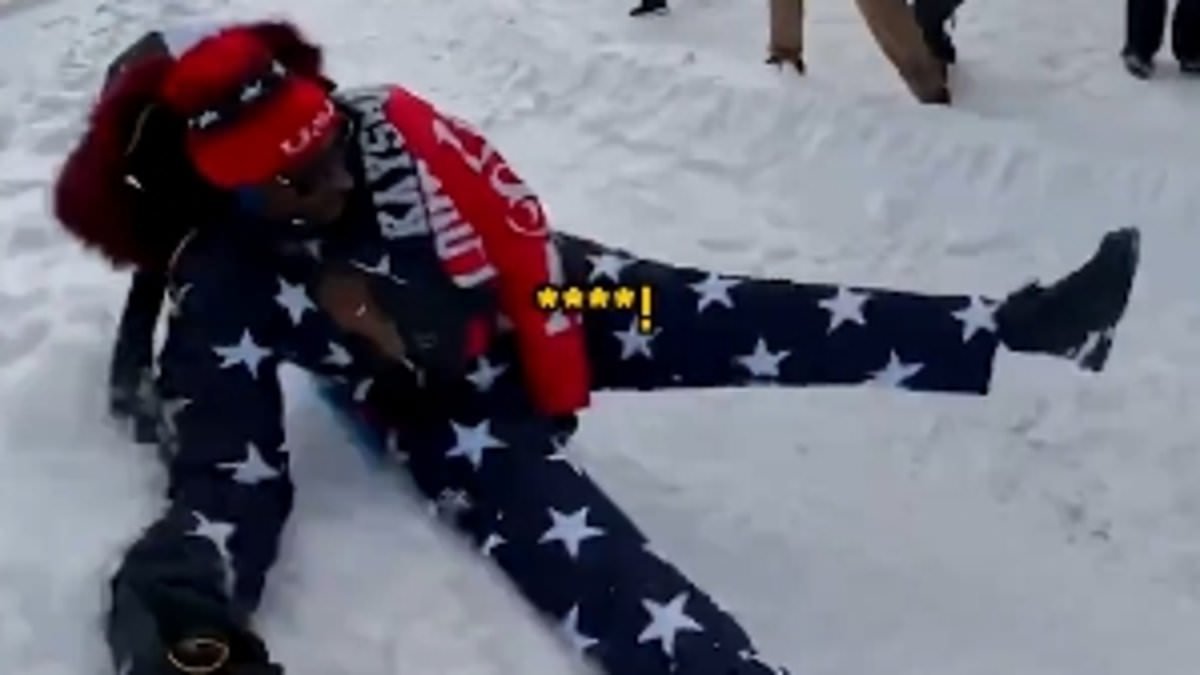 Snoop Dogg ends up flat on his back at the Winter Olympics as 'Coach Snoop' throws himself into the events - but it's all worth it for his staggering daily pay!