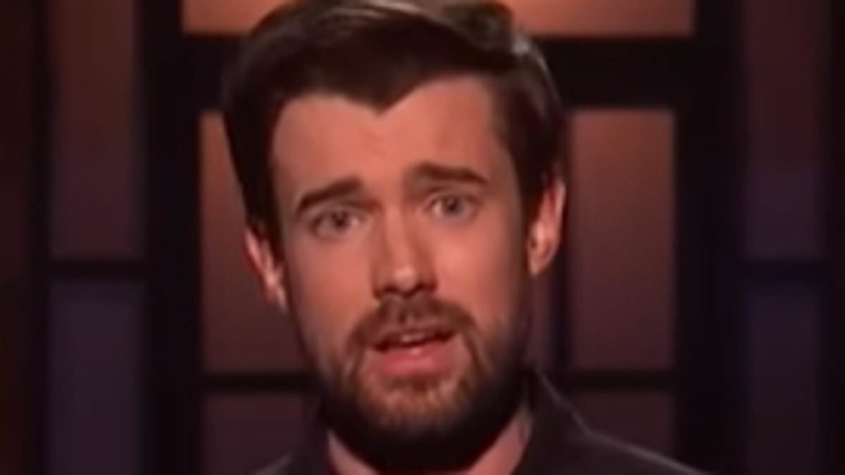 Jack Whitehall takes a swipe at Scott Mills' BBC sacking by joking he's been forced to 'fire him as his wedding DJ' in scathing SNL UK monologue