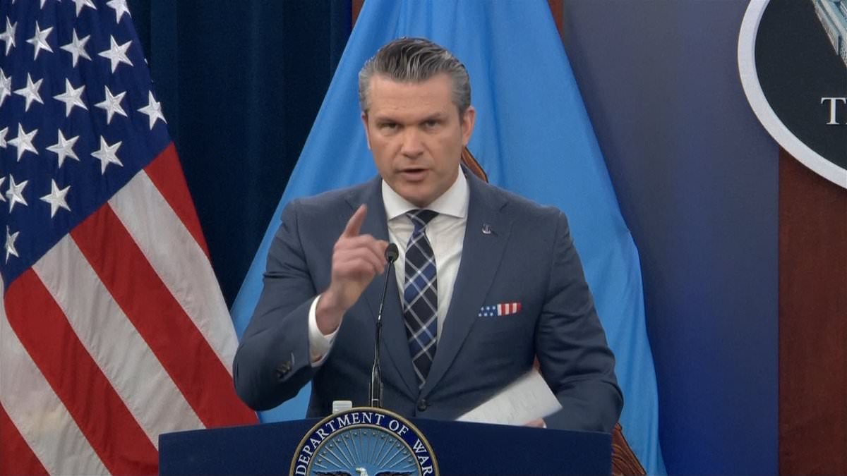 Pete Hegseth explodes at 'Trump Derangement Syndrome' as he claims Iran war is an overwhelming success