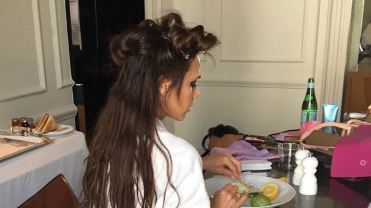 Cruz Beckham, 21, hits back at comment on his age-gap romance with Jackie Apostel, 30, with quip about his mother's famously strict eating regime