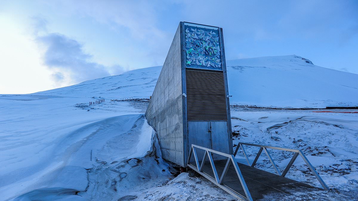 Earth's 'Doomsday Vault' has been updated: Scientists add 7,800 samples into the secretive bunker in the Arctic