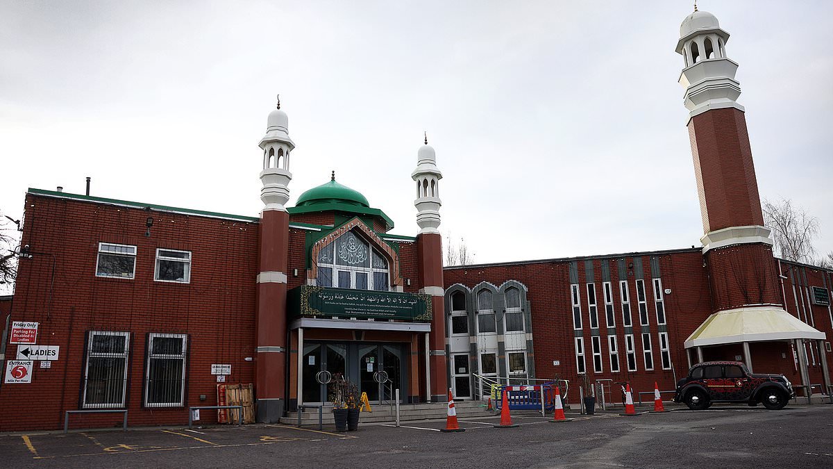 Second suspect is arrested after 'man armed with axe' walked into Manchester mosque