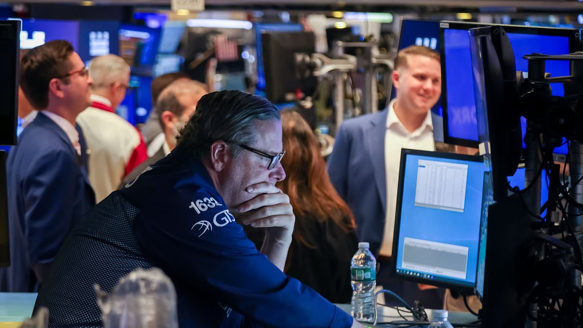 The £250BILLION stock market rout: Pensions and savings hammered as threat of 'full-scale economic war' sends shares tumbling