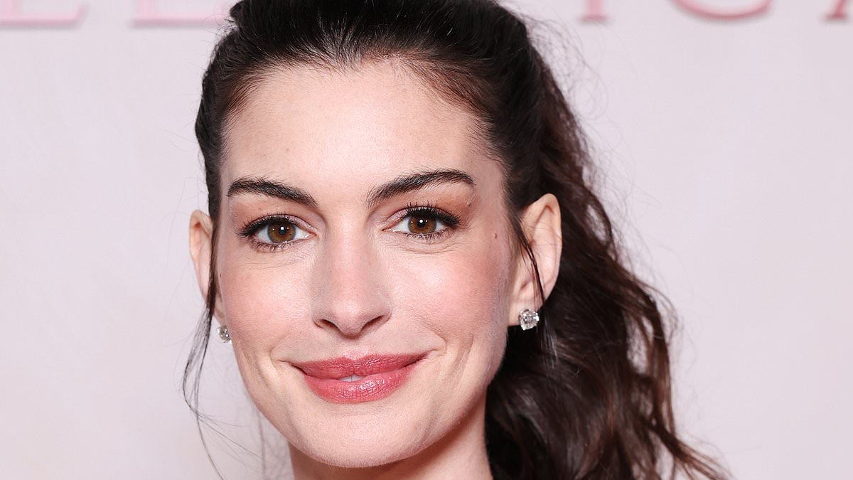 Anne Hathaway, 43, is named the Most Beautiful Woman In The World after wild plastic surgery accusations