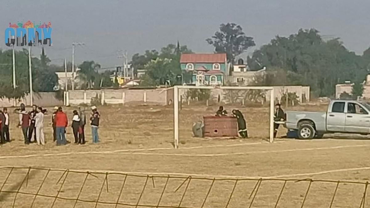 Hot air balloon crash leaves British couple injured - one 'critical' - after smashing into power cables in Mexico