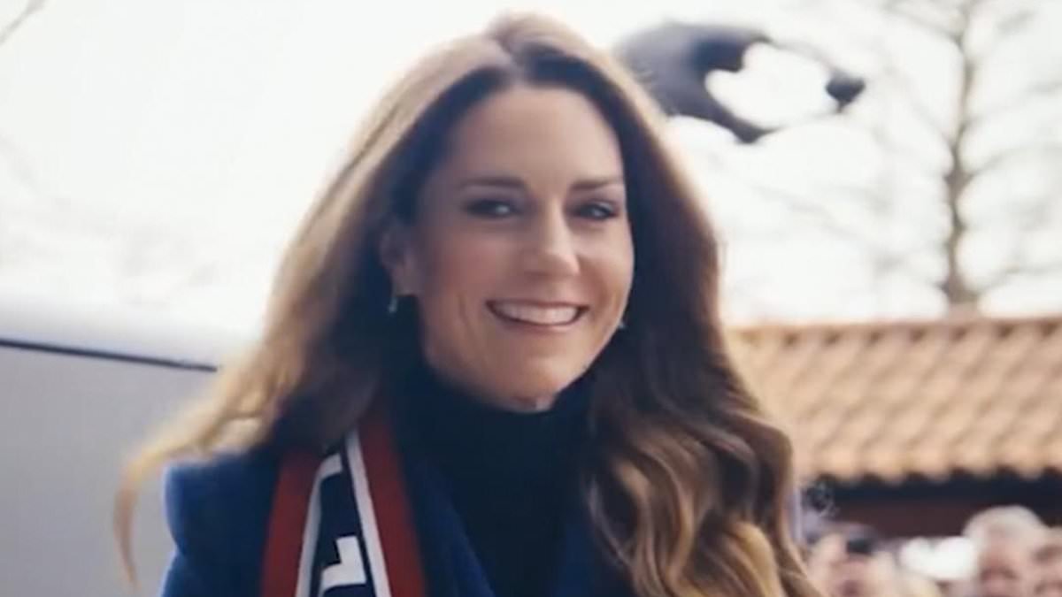 Kensington Palace release slick video of Kate at the rugby for her first appearance since Andrew arrest