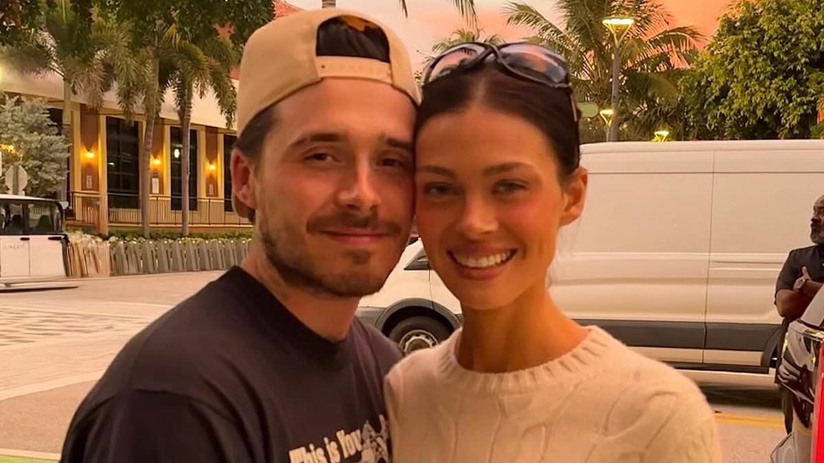 Brooklyn Beckham and wife Nicola Peltz enjoy a bottle of his estranged mum Victoria's favourite £5K wine after his parents win support of British public amid family feud