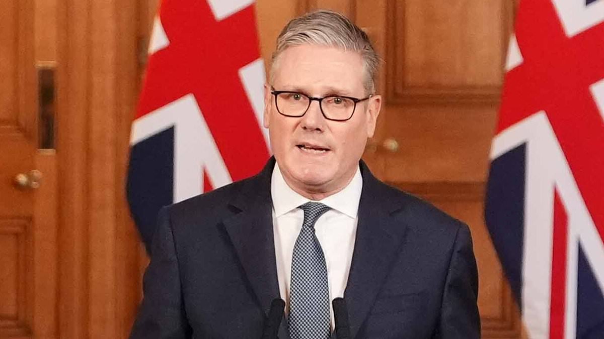 DAILY MAIL COMMENT: Starmer looks more like a commentator than the leader of a key Nato ally - but he's so wooden and dull even The Guardian wouldn't hire him