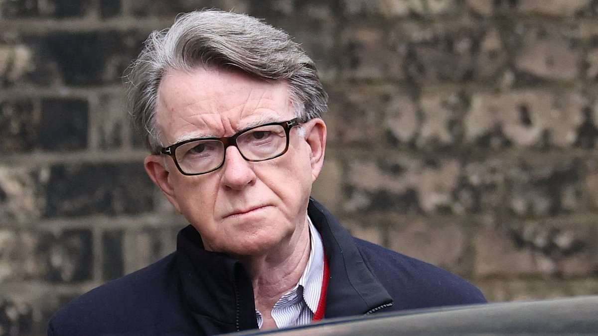 Now Peter Mandelson faces EU fraud probe over Epstein files: Brussels to probe claim ex-commissioner shared details of €500billion euro bailout with disgraced child abuser