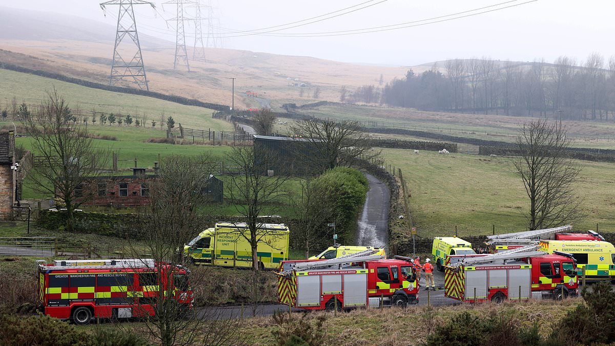 Two killed in light aircraft crash in Manchester, police confirm