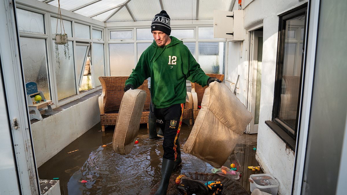 Father whose home was destroyed by flooding in Storm Chandra terrified it could be swamped again by fresh deluge