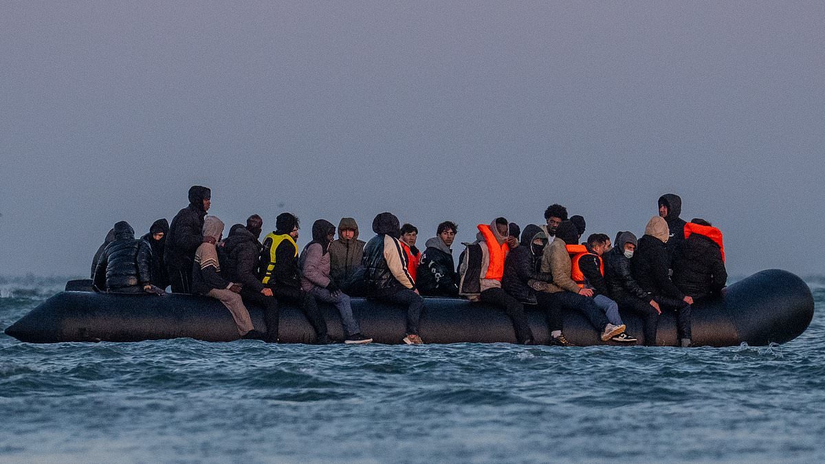 First two men jailed THREE months after French launched crackdown on people smugglers' boats on the water