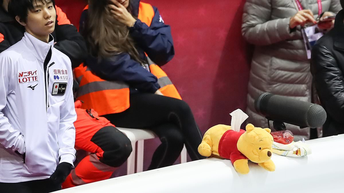 Winter Olympics figure skater reveals the not-so-glamorous reason behind dancers' rinkside stuffed toys