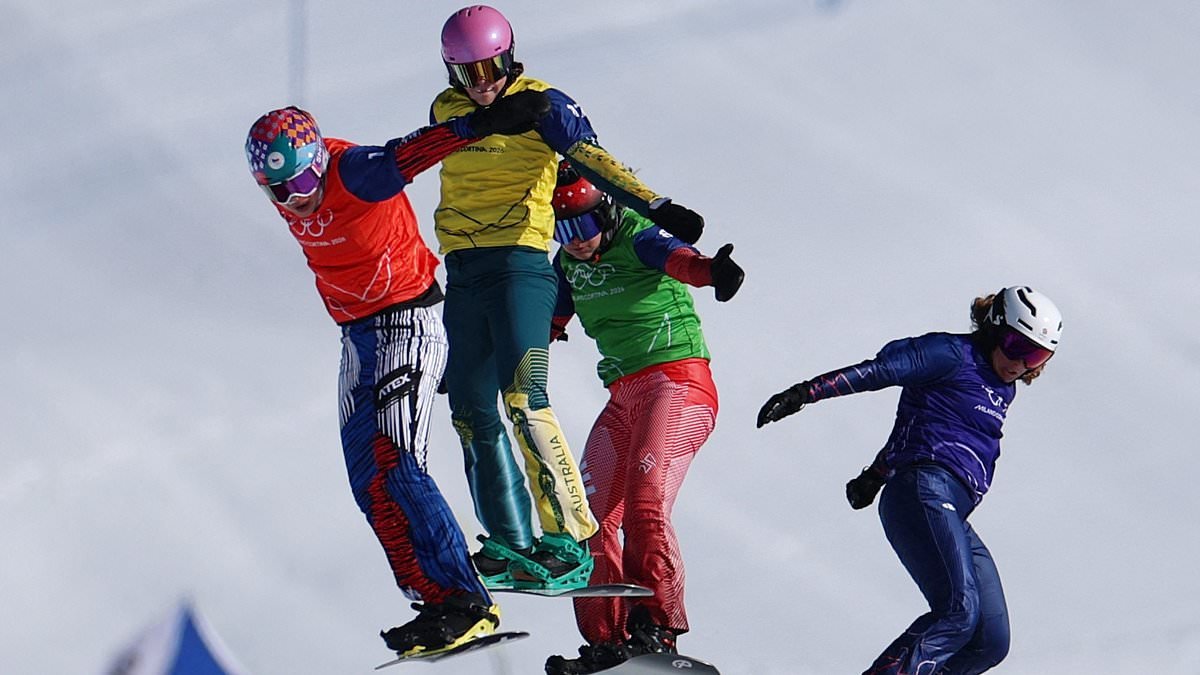 'The team did all the work behind me and I didn't pull it off': British Winter Olympian's heartbreaking interview as Brits draw a medal blank AGAIN in the Games' 'Wacky Races' event