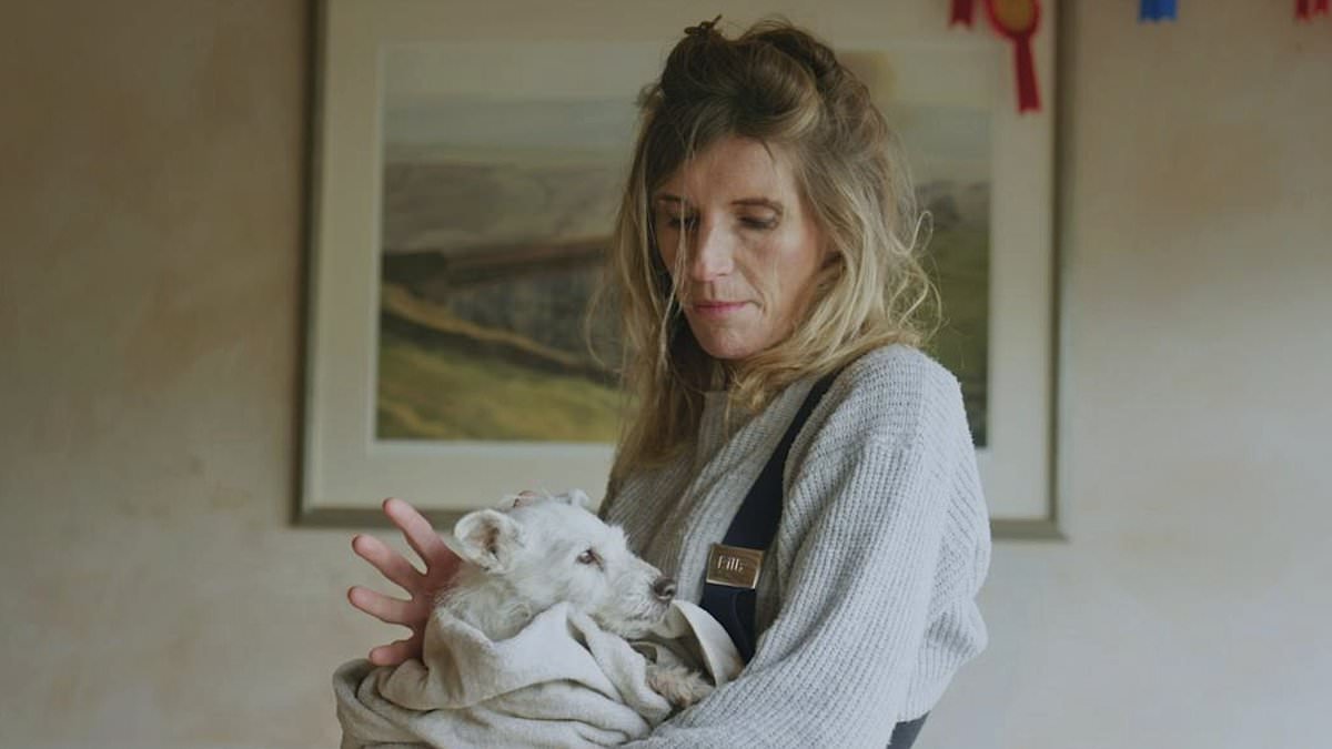 Amanda Owen 'bereft' as beloved family dog dies in Our Farm Next Door finale - with children fighting back tears at heart-wrenching Ravenseat funeral