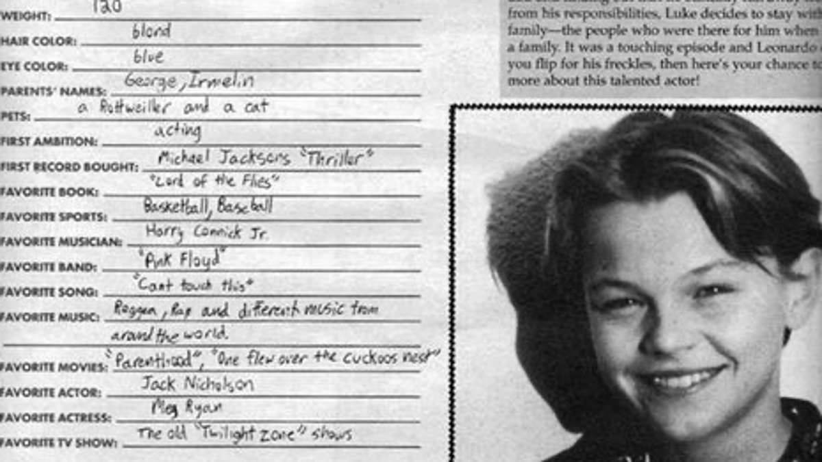 Leonardo DiCaprio fans go into overdrive as his notorious 1991 Teen Beat interview is unearthed after Golden Globes host Nikki Glaser poked fun at the star during her opening monologue