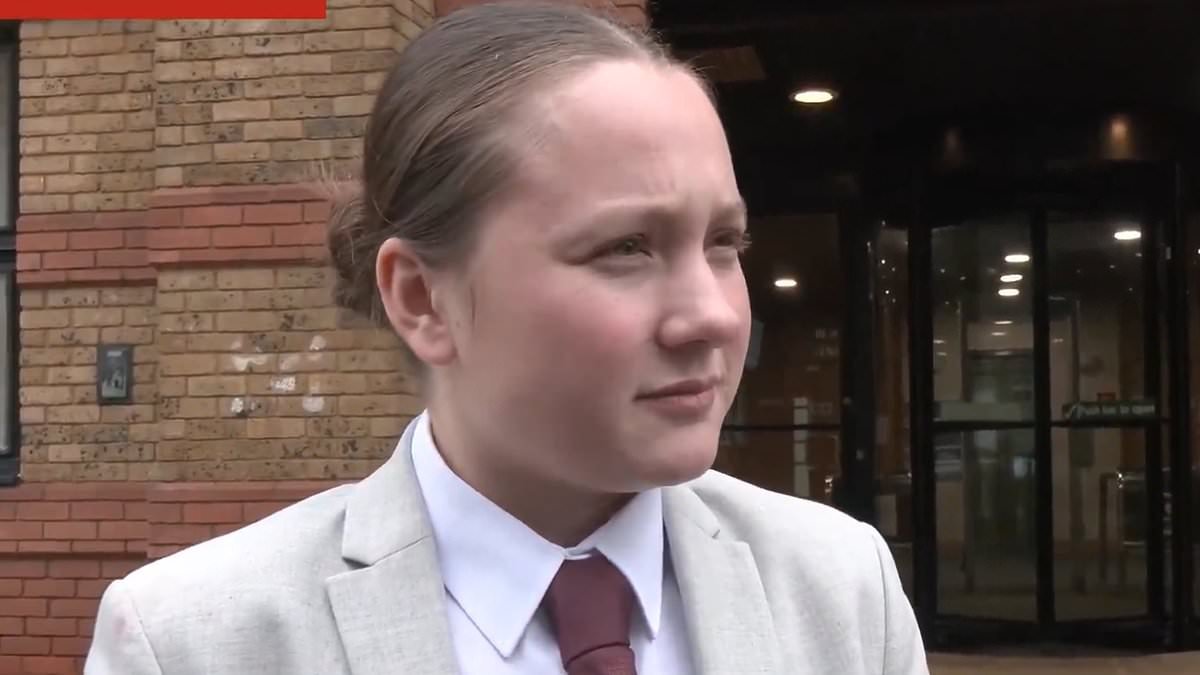 Teenage girl who was sexually assaulted by Iranian asylum seeker who arrived in Britain on the back of a lorry bravely confronts him in court as he's jailed