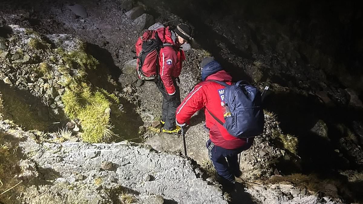 Good Samaritans donate £38,000 to mountain rescue team after walkers they saved ran out on £130 unpaid hotel bill