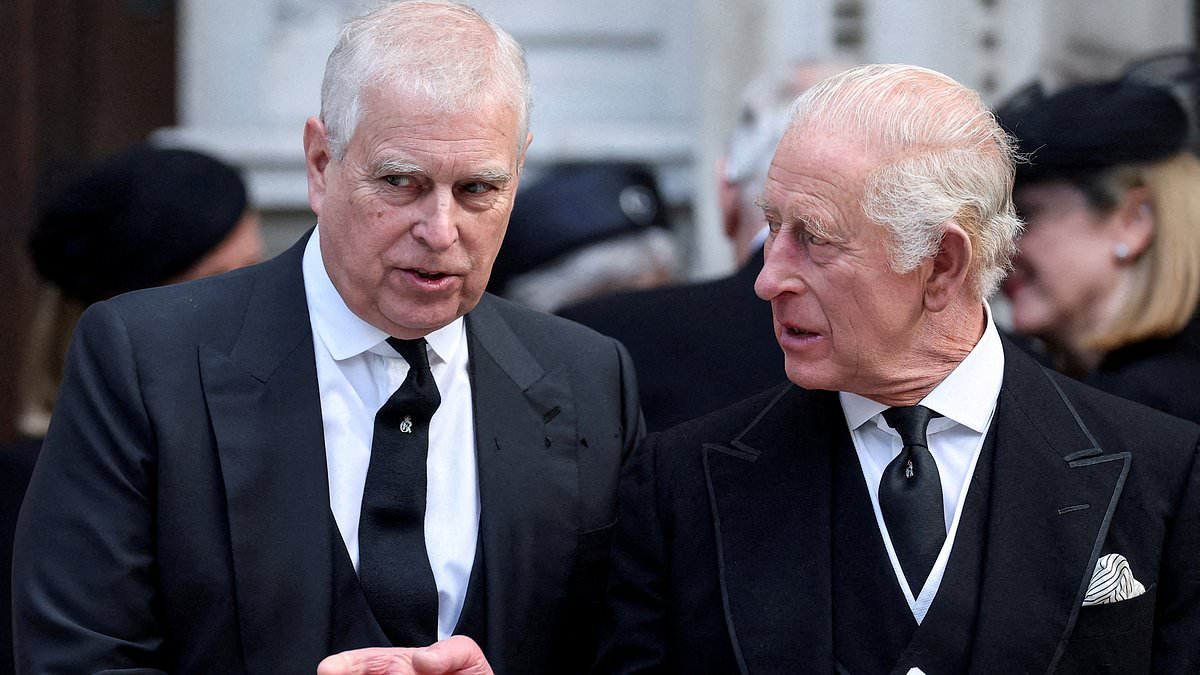 Is King Charles right to support Andrew financially? Have your say in the Palace Confidential poll
