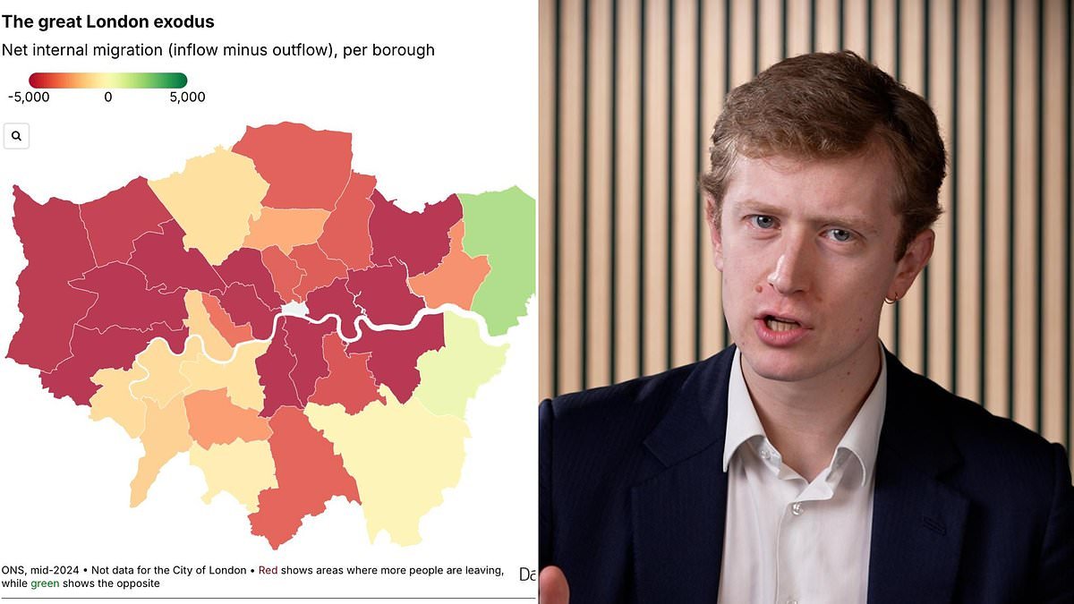 Lawless London's exodus exposed: As Sadiq Khan faces backlash, FRED KELLY reveals why thousands are fleeing the capital