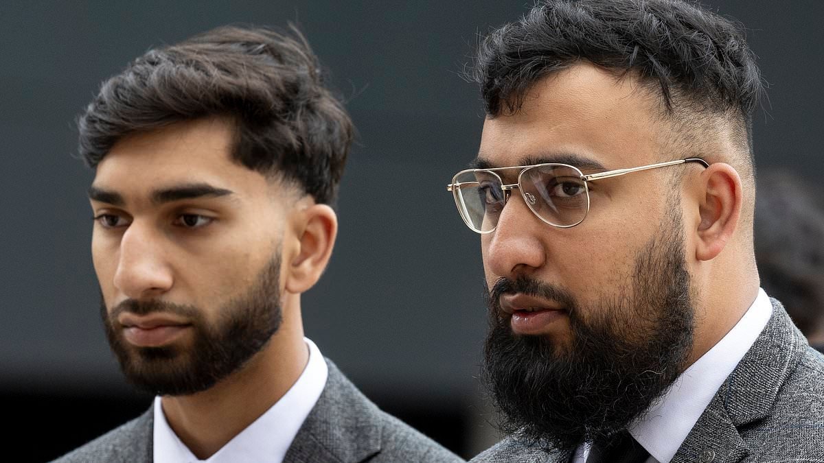 Two brothers used a 'high level of violence' as they attacked armed police officer in Manchester Airport brawl, court hears