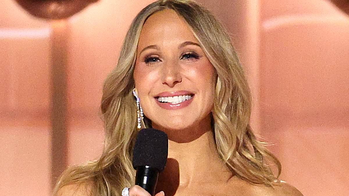 Nikki Glaser makes A-listers grumble with daring Epstein files joke during Golden Globes monologue... before torching CBS and Leonardo DiCaprio