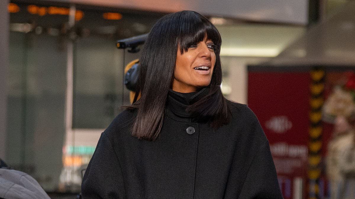 Claudia Winkleman trades The Traitors castle for Paddington station as she films The Piano series four - and looks more bronzed than ever