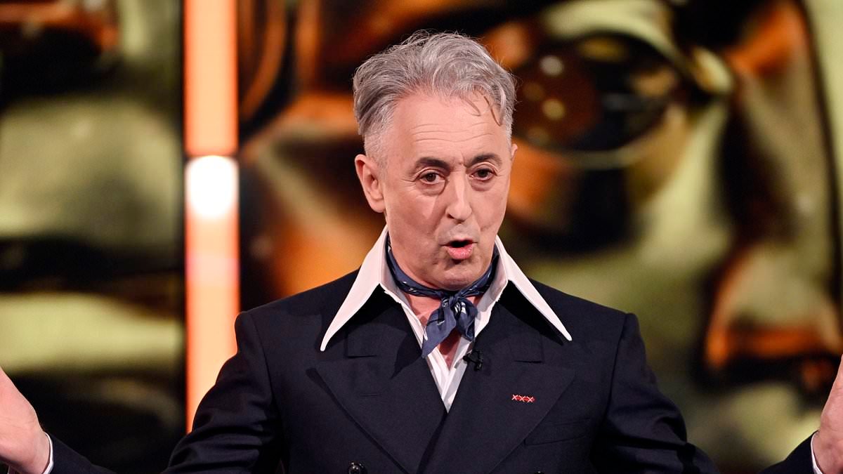 BAFTA host Alan Cumming thanks audience for Tourette's understanding as I Swear's John Davidson lets out involuntary shouts during ceremony