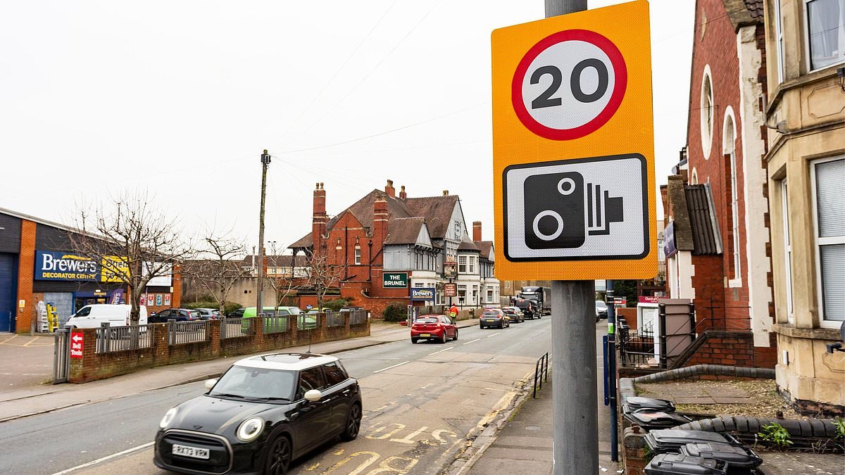 Rollout of 20mph zones blamed for number of drivers getting points on their licences to almost a million