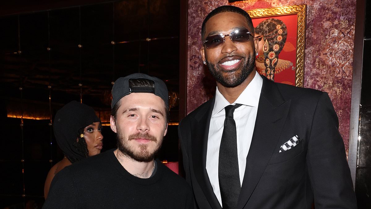 Brooklyn Beckham puts family feud aside to attend star-studded casino opening in Las Vegas with wife Nicola Peltz