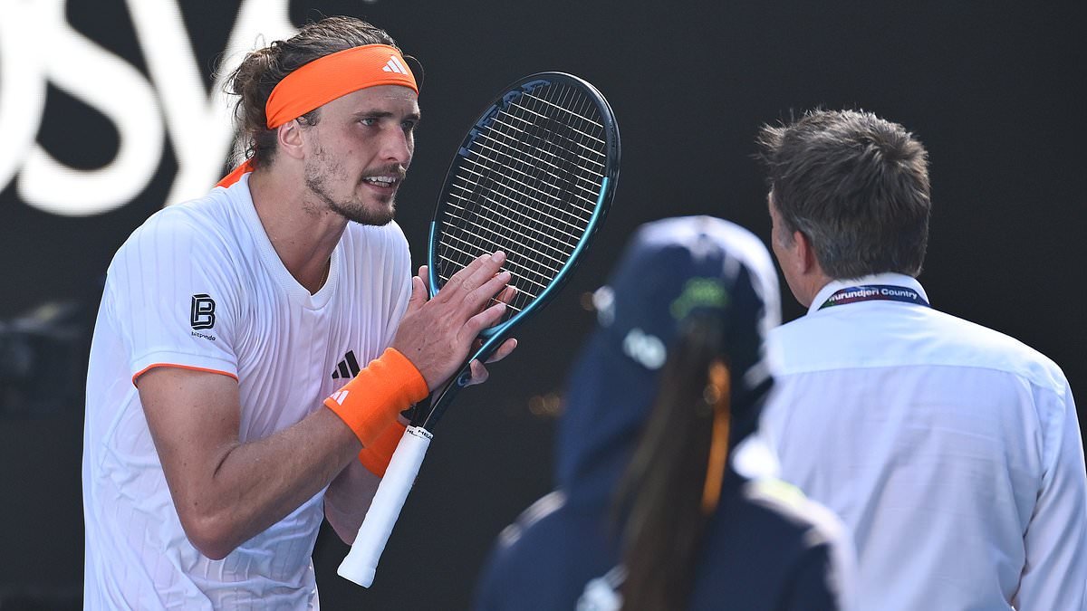 Alexander Zverev fumes as he accuses Carlos Alcaraz and Jannik Sinner of receiving special treatment as Spanish No 1 launches stunning comeback to reach final: 'This is BULLS***!'
