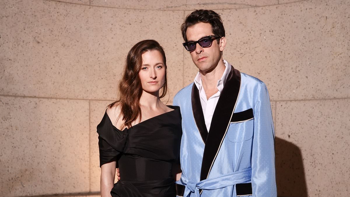 Mark Ronson jokes that his career is 'drying up' and that his Love Story star wife Grace Gummer is 'now more famous than him' as he returns to the studio