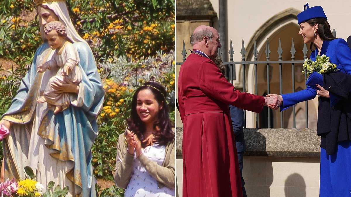 Sorry William, but Kate and Meghan are holier than thou! Amid questions about the future King's 'quiet faith', how his wife became 'more interested' in religion during cancer - and his sister-in-law's 'prayer circles'