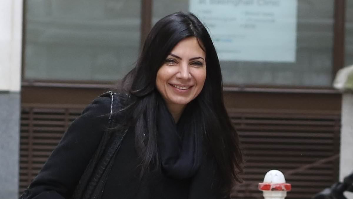 Ex-Goldman Sachs banker is sued by her millionaire Knightsbridge neighbours for £100,000 who say her leaking shower made their ceiling collapse