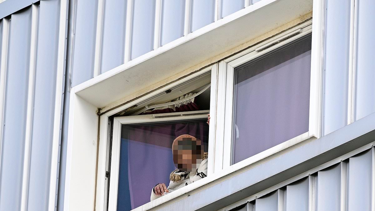 Migrant from Chad is charged over Edinburgh 'stabbing' after two people were injured and schools were put into lockdown