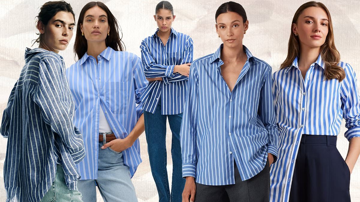 We've found Meghan Markle's oversized striped shirt on sale with 30% off - plus the best alternatives from M&S, Ralph Lauren and more