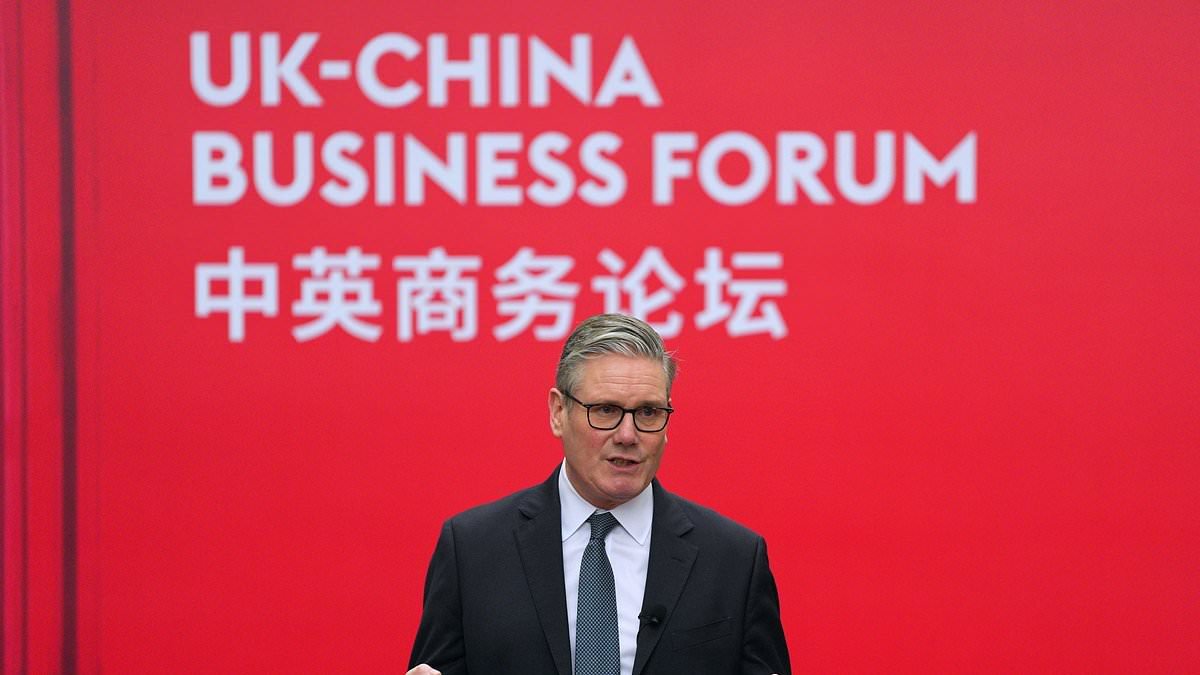 Minister dismisses Donald Trump's warning over Starmer's 'very dangerous' kowtowing to China - saying it would be 'bonkers' to ignore Beijing