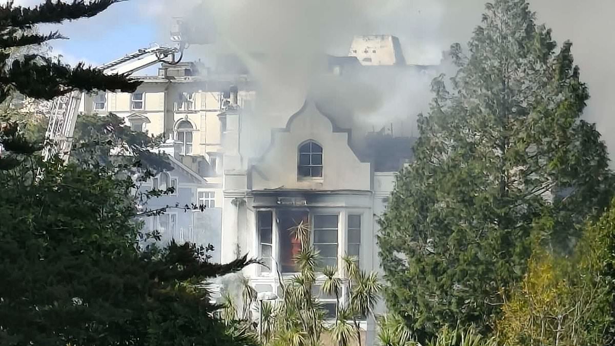 Britain's 'worst hotel' is set on fire for second time in just a few days