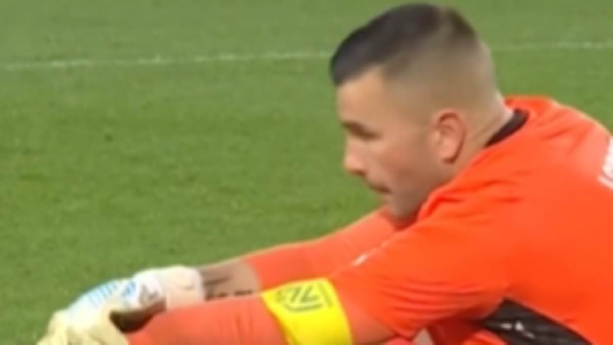 Goalkeeper 'forced to fake injury' to let Muslim team-mates break Ramadan fast after clubs refused to follow the Premier League's lead