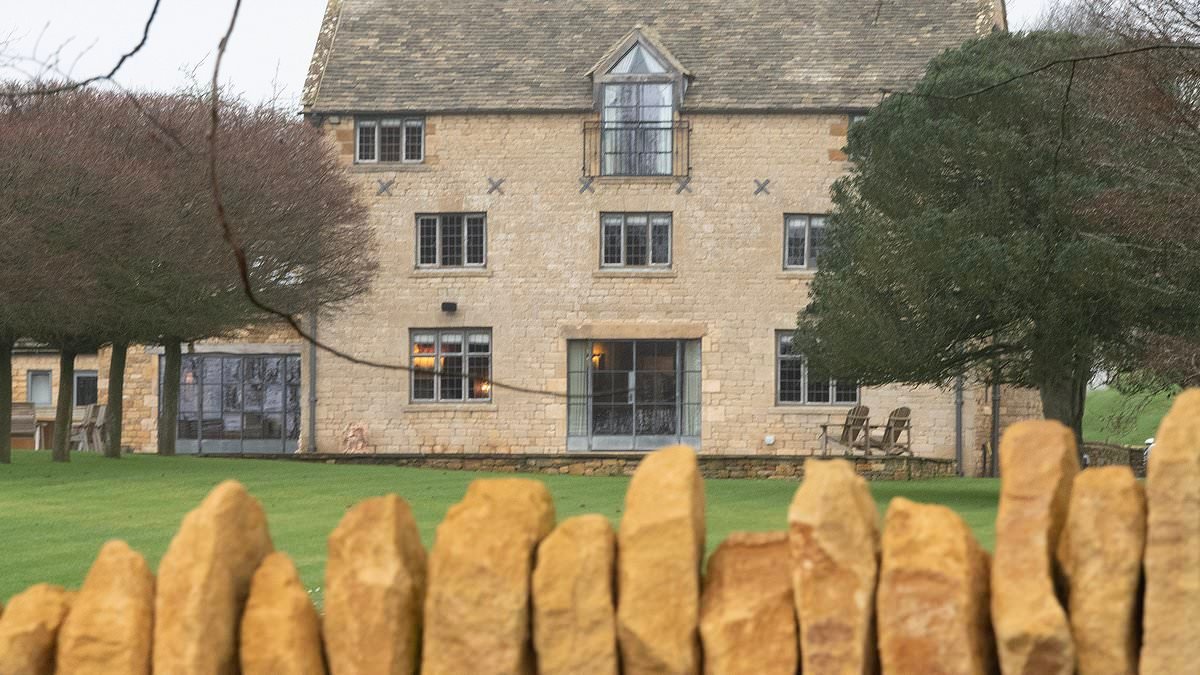 'Self-centred' millionaire at war with neighbours in sleepy Cotswolds village over plans for a 'monstrous' luxury pool house at his £3.4m mansion