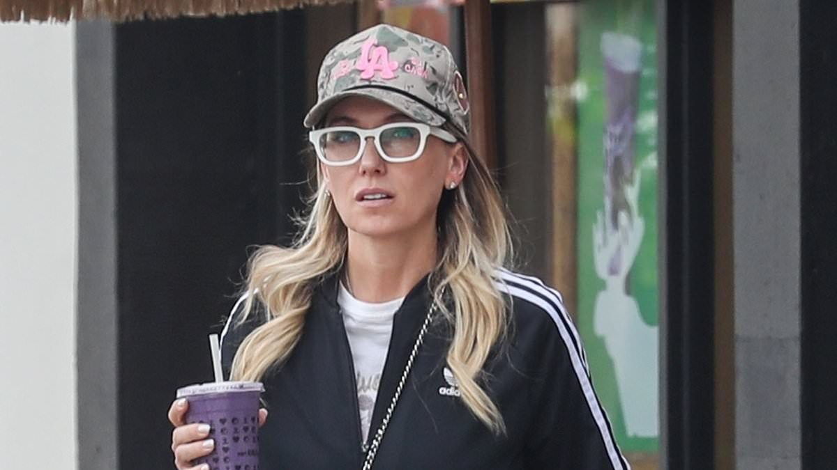 Singer divorcing Bones producer husband after he was named in the Epstein files looks devastated on first public outing